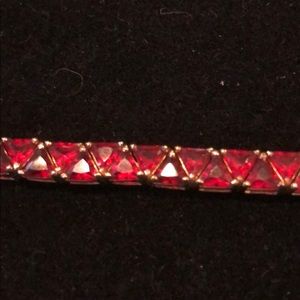 Red and gold bracelet